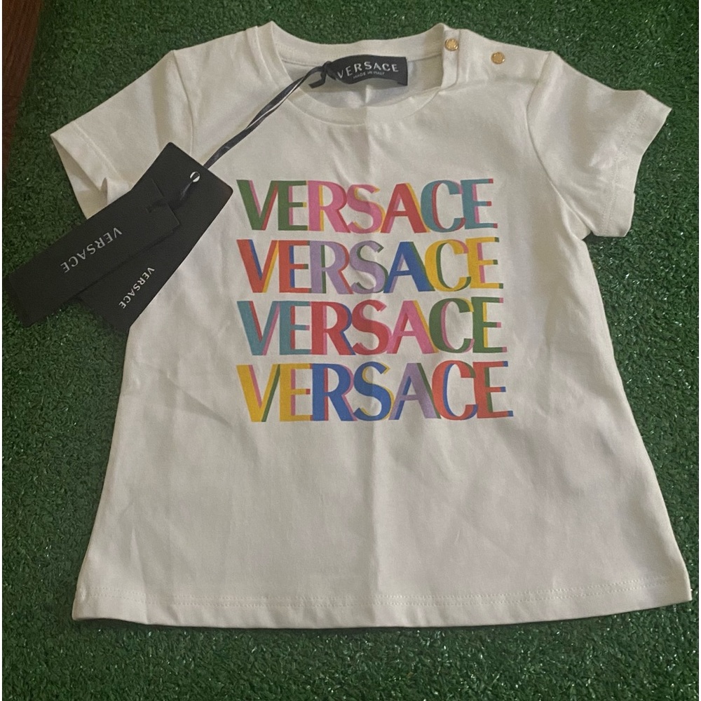 VERSACE TODDLER T-SHIRT, Size 24 months